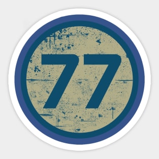sheldon 77 Sticker